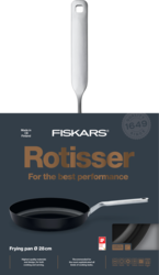 Fiskars Rotisser paistinpannu 28 cm musta