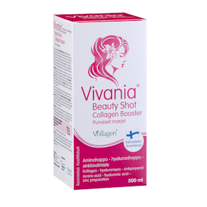 Vivania Collagen Booster 500ml Punaiset Marjat