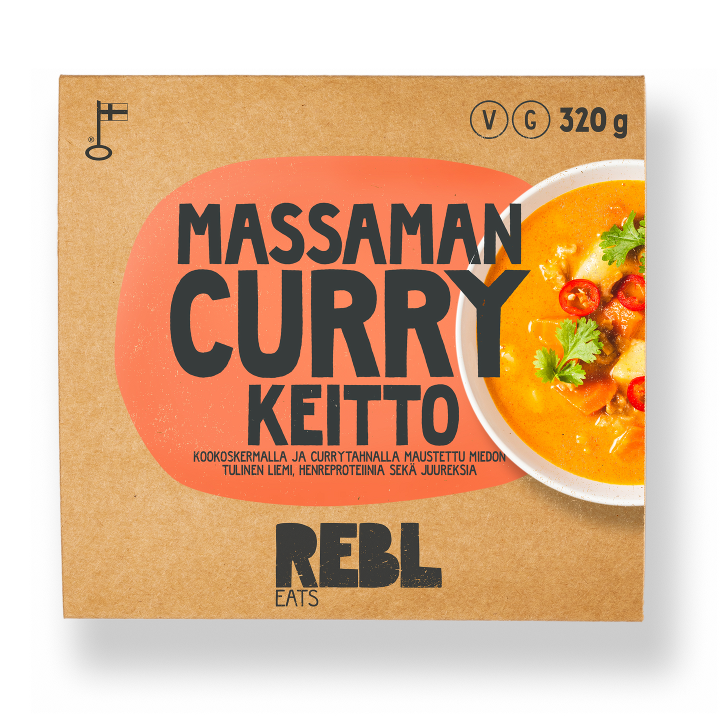 Rebl Eats massaman curry soup 300g