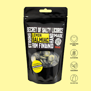 Namitupa Secret of Salty Licorice Sitruunasalmiakki 100 g