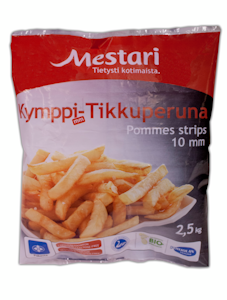 Mestari Kymppi Tikkuperuna 10mm 2,5kg pakaste