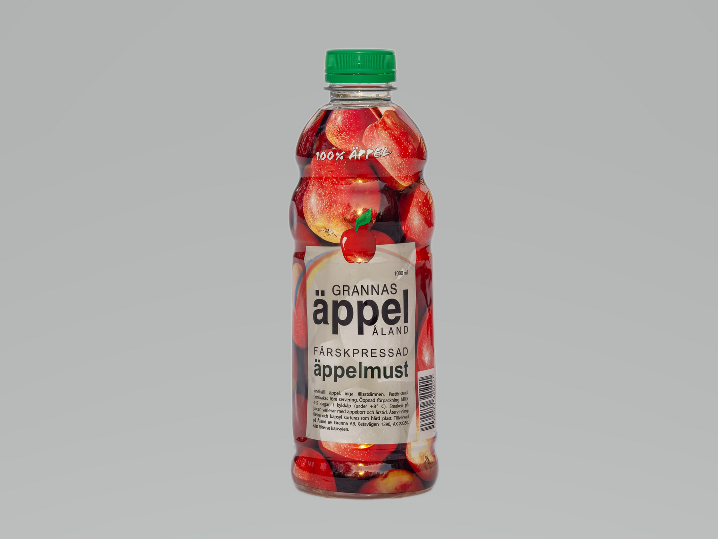 Grannas Omenatäysmehu tuorepuristettu 1l