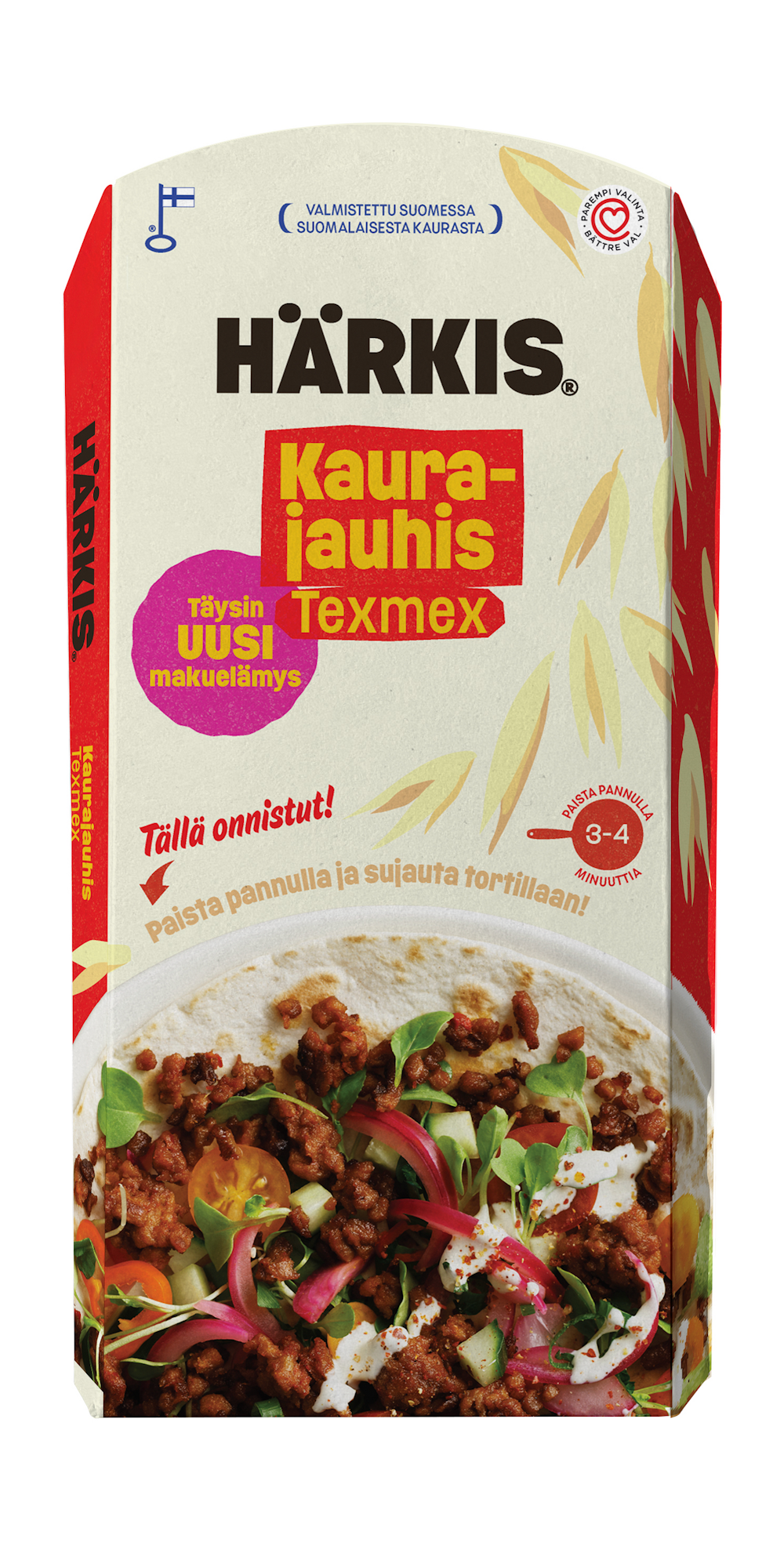 Härkis texmex kaurajauhis 225 g — HoReCa-tukku Kespro