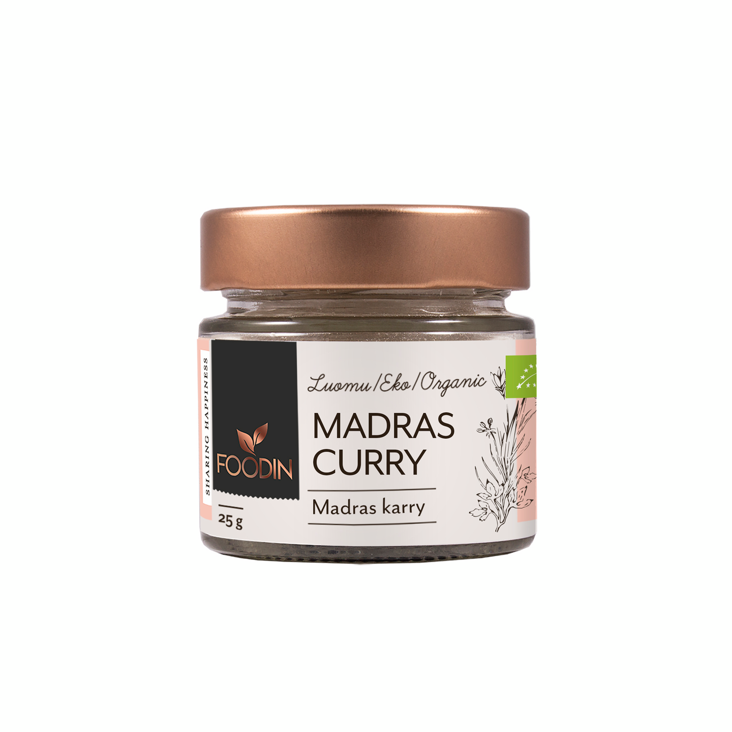 Foodin luomu Madras Curry 25g