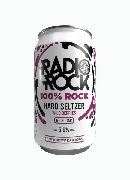 RPS Radio Rock Hard Seltzer Wild Berries 5% 0,33l — HoReCa-tukku Kespro