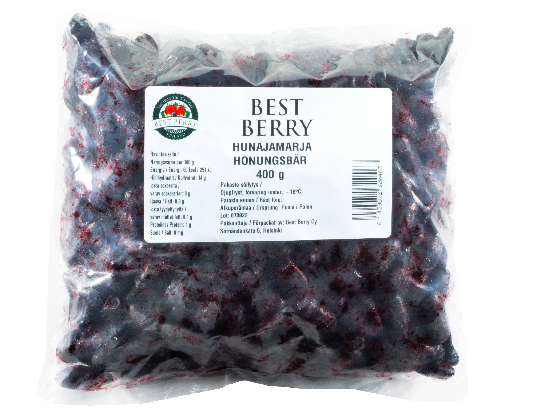 Best Berry Hunajamarja 400g pakaste