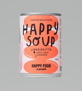 happyfood&people Happy Soup Linssikeitto 430g