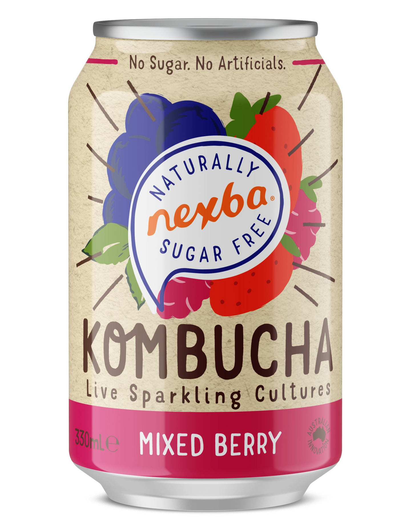 Nexba Kombucha Mixed Berry 0,33l