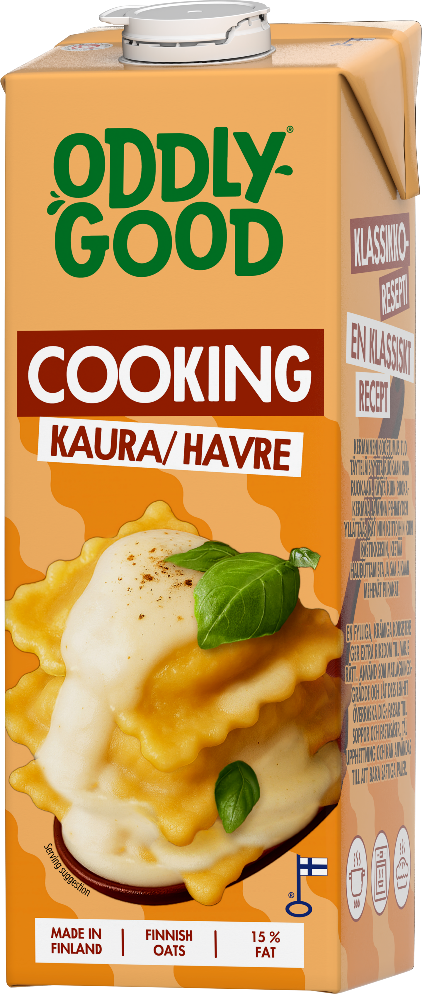 Oddlygood Cooking Oat 1l original gluteeniton