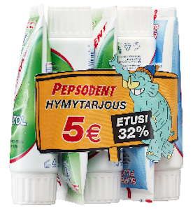 Pepsodent tahna 75ml 5pack