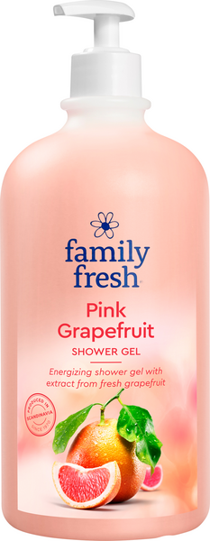 Family Fresh suihkusaippua 1000ml Pink Grapefruit