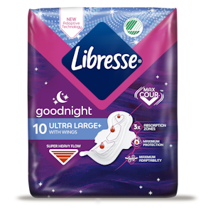 Libresse yöside Ultra Goodnight Wing 10 kpl