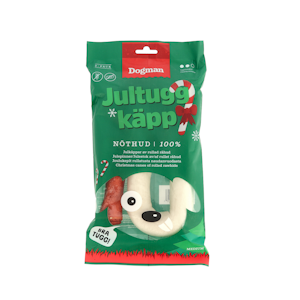 Dogman Joulu purukeppi koirille 2kpl 150g medium