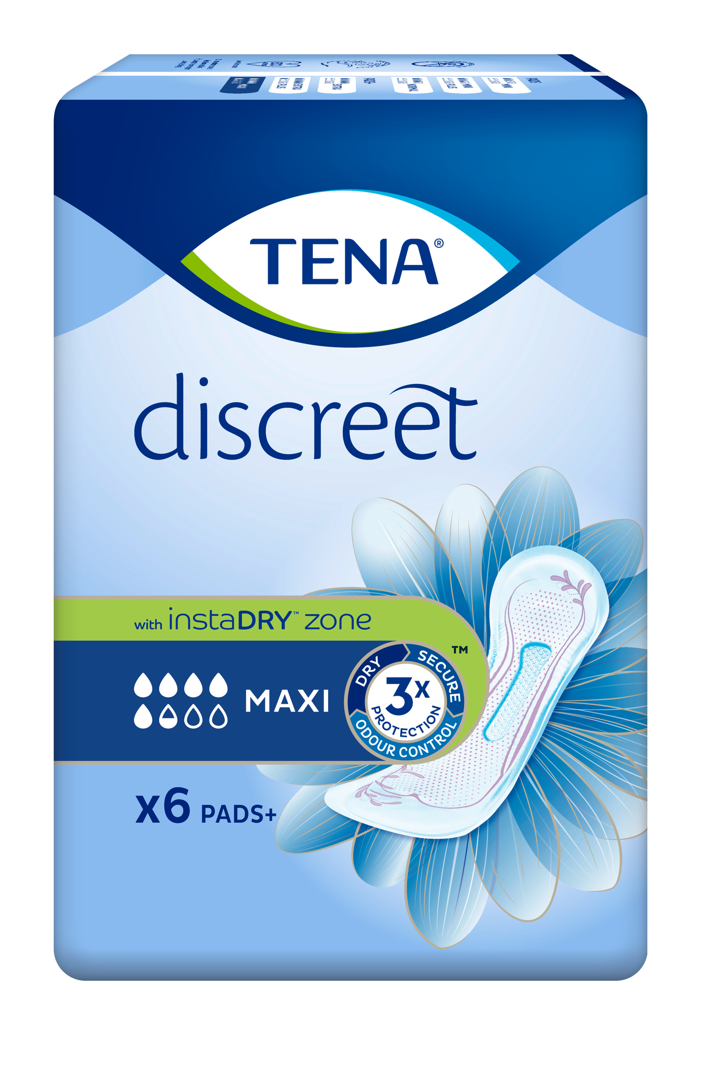 Tena discreet inkosuoja 6kpl Maxi