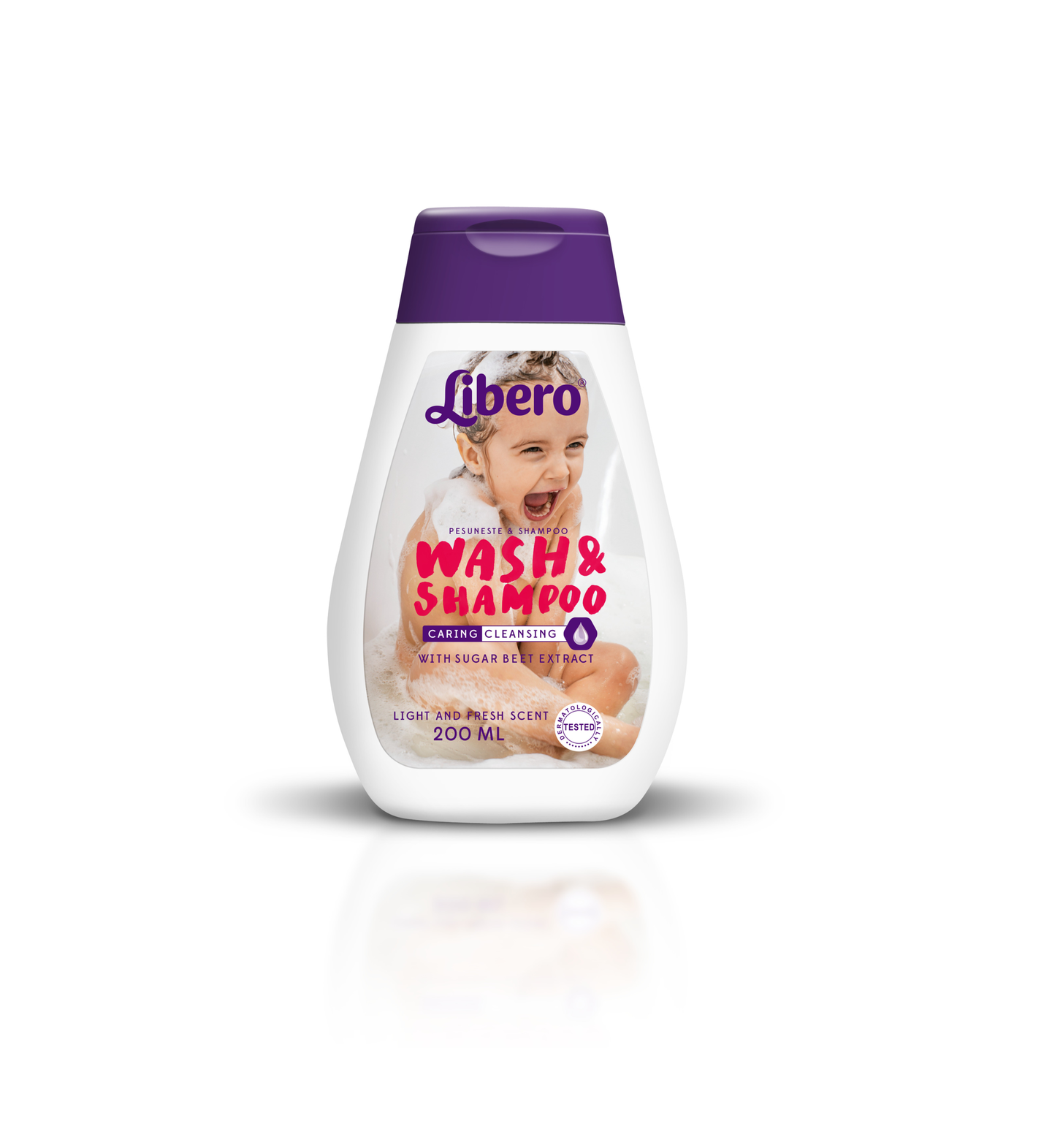 Libero pesuneste ja shampoo 200 ml