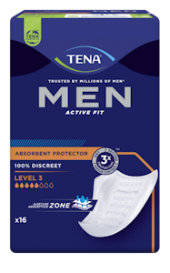 Tena Men Active Fit inkontinenssisuoja Level 3 16kpl