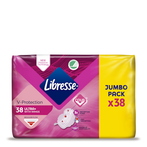 Libresse side Ultra Normal Wing 38kpl Jumbo-pakkaus