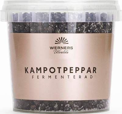 Werners Gourmetservice kampot-mustapippuri fermentoitu 180g