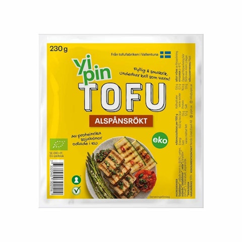 Yipin Tofu leppäsavu luomu 230g