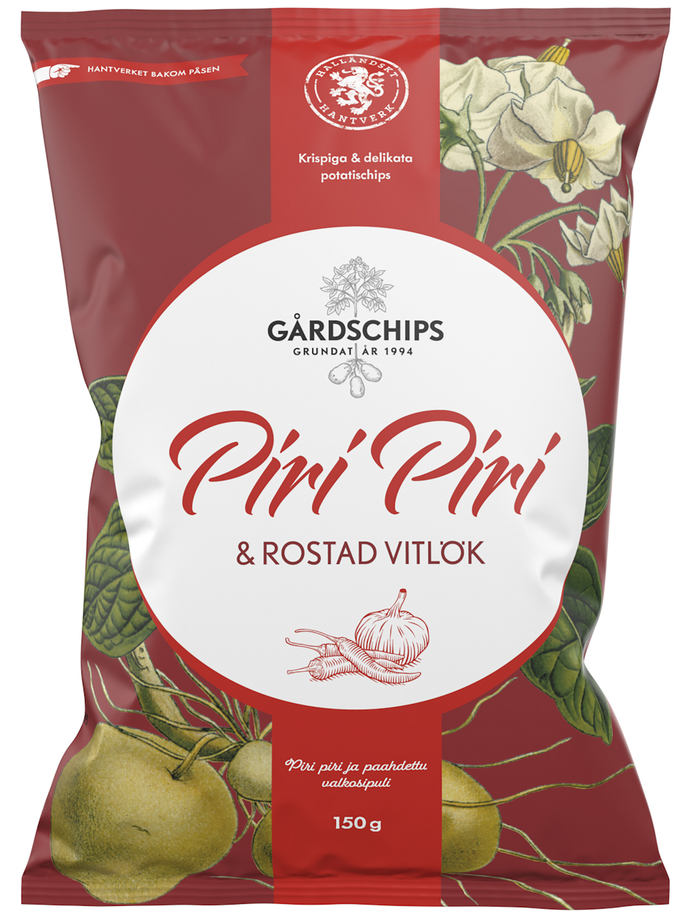 G rdschips 150g Piri Piri Maustettu Perunalastu HoReCa tukku Kespro