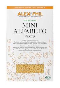 Alex&Phil Luomu Mini Alfabeto pasta 250g