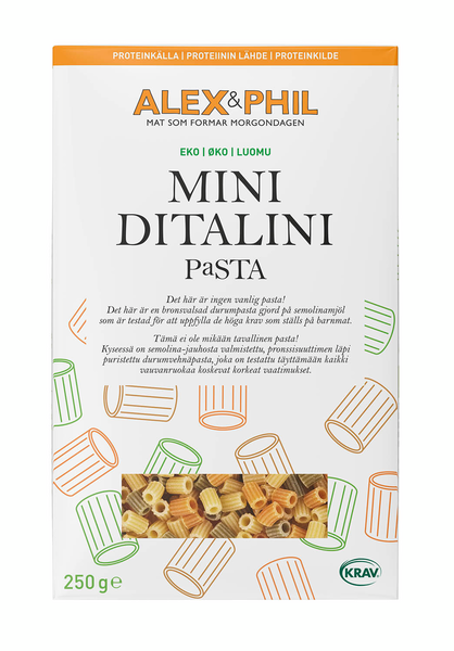 Alex&Phil Luomu Mini Ditalini pasta 250g