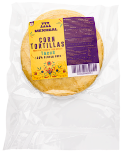 Mexreal Maissitortilla 200g Keltainen