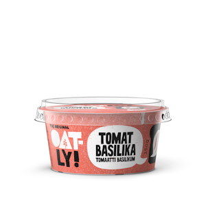 Oatly Oatspread tomaatti basilika 150g