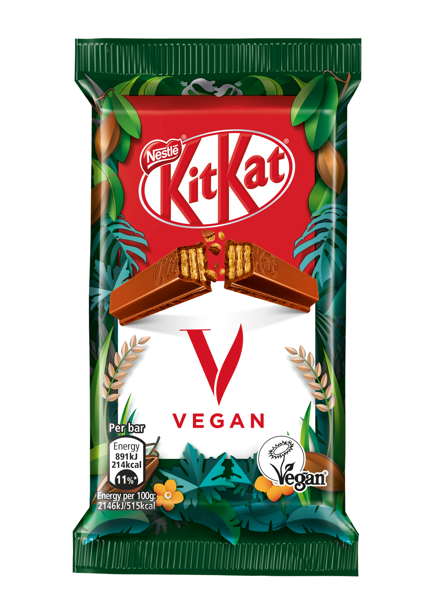 KitKat Vegan 41,5g vohvelipatukka