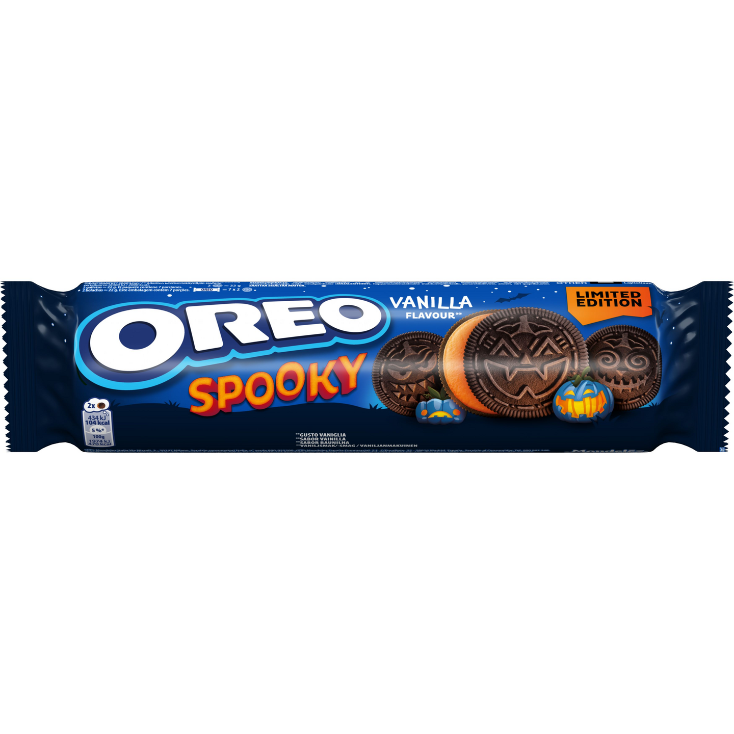 Oreo Vanilla Spooky täytekeksi 154 g