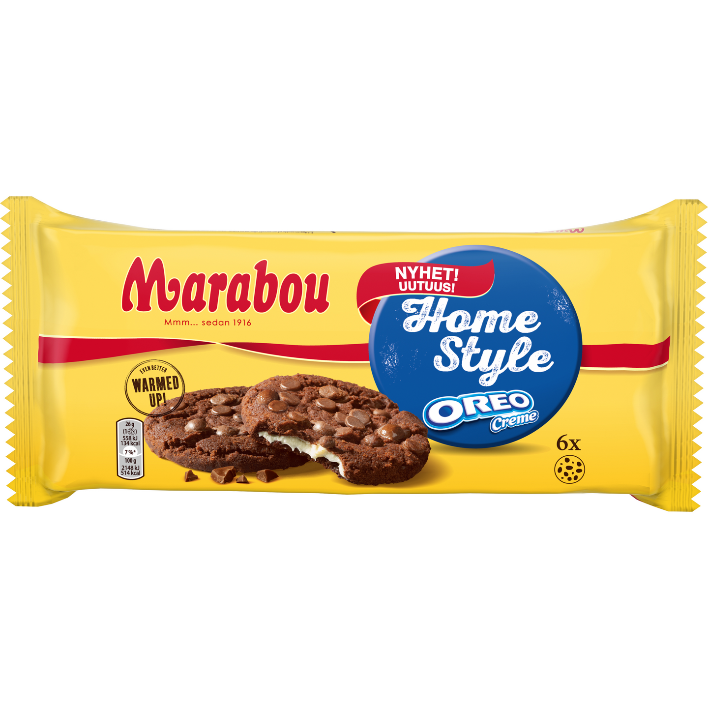 Marabou Home Style Oreo cookies 156g DISPLAY