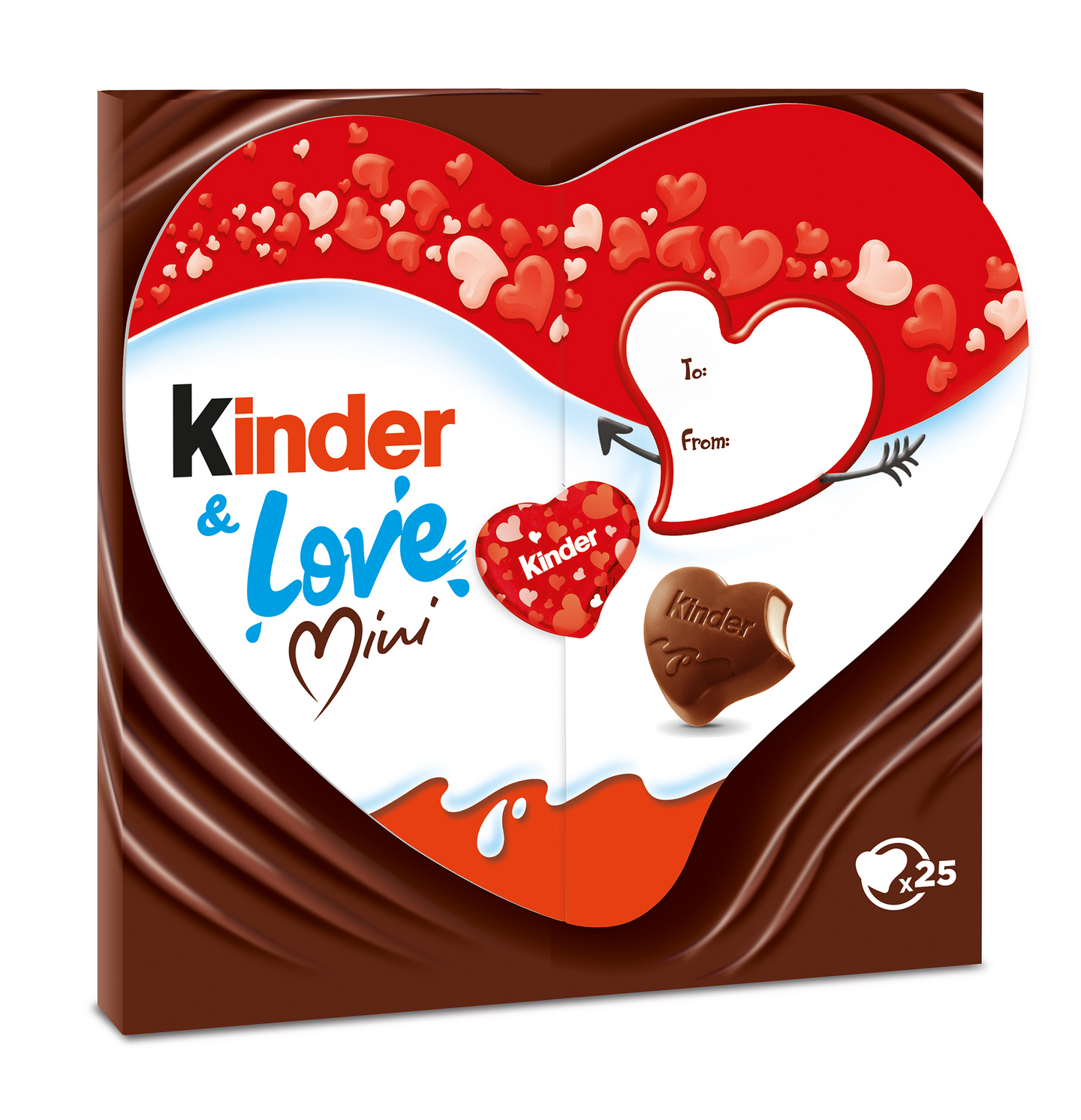 Kinder & Love suklaasydänrasia 107g