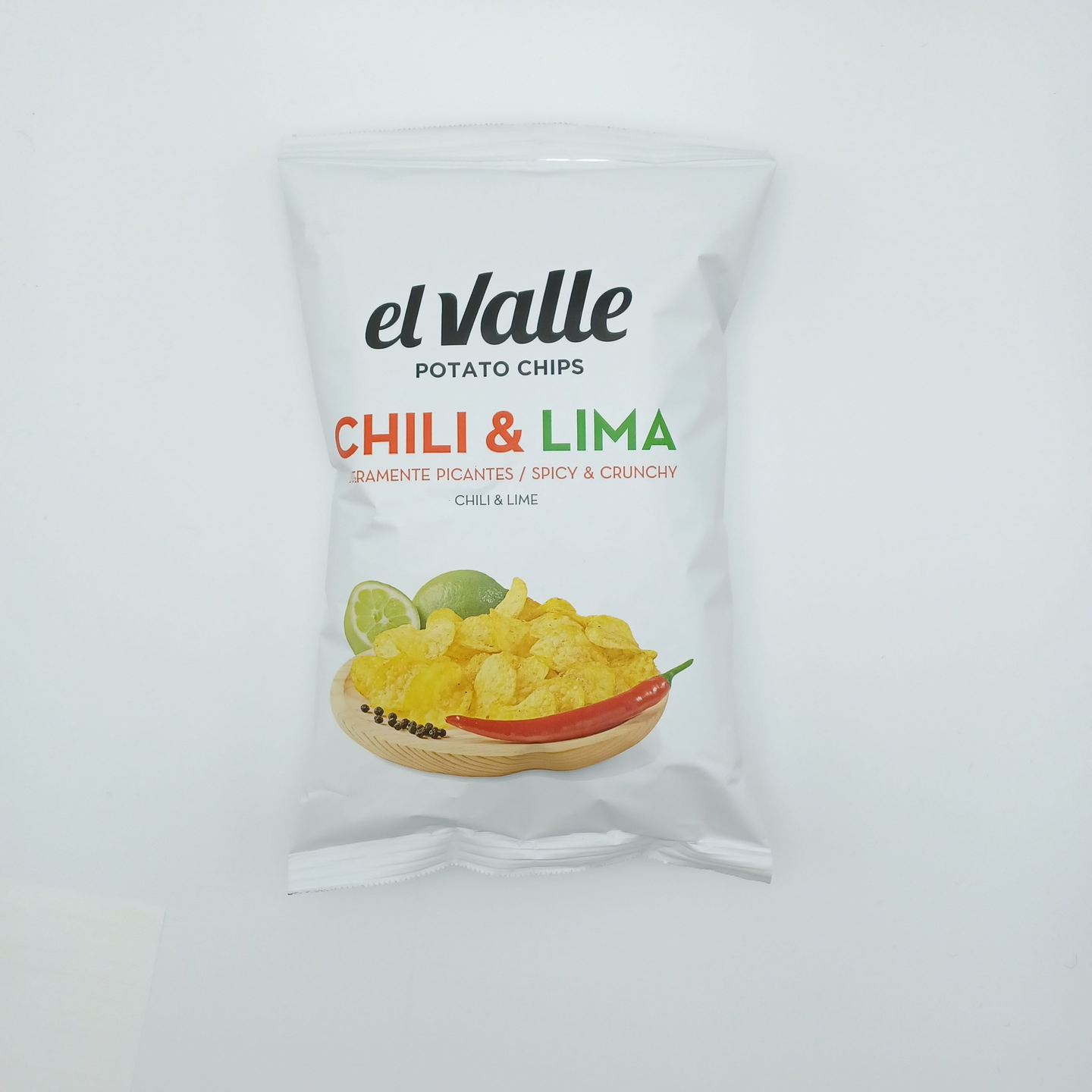 El Valle chips 120g chili lime gton — HoReCa-tukku Kespro
