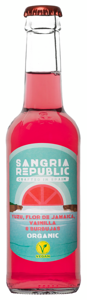 Sangria Republic Yuzu, Hibiscus & Vanilla Sangria 5% 27,5cl