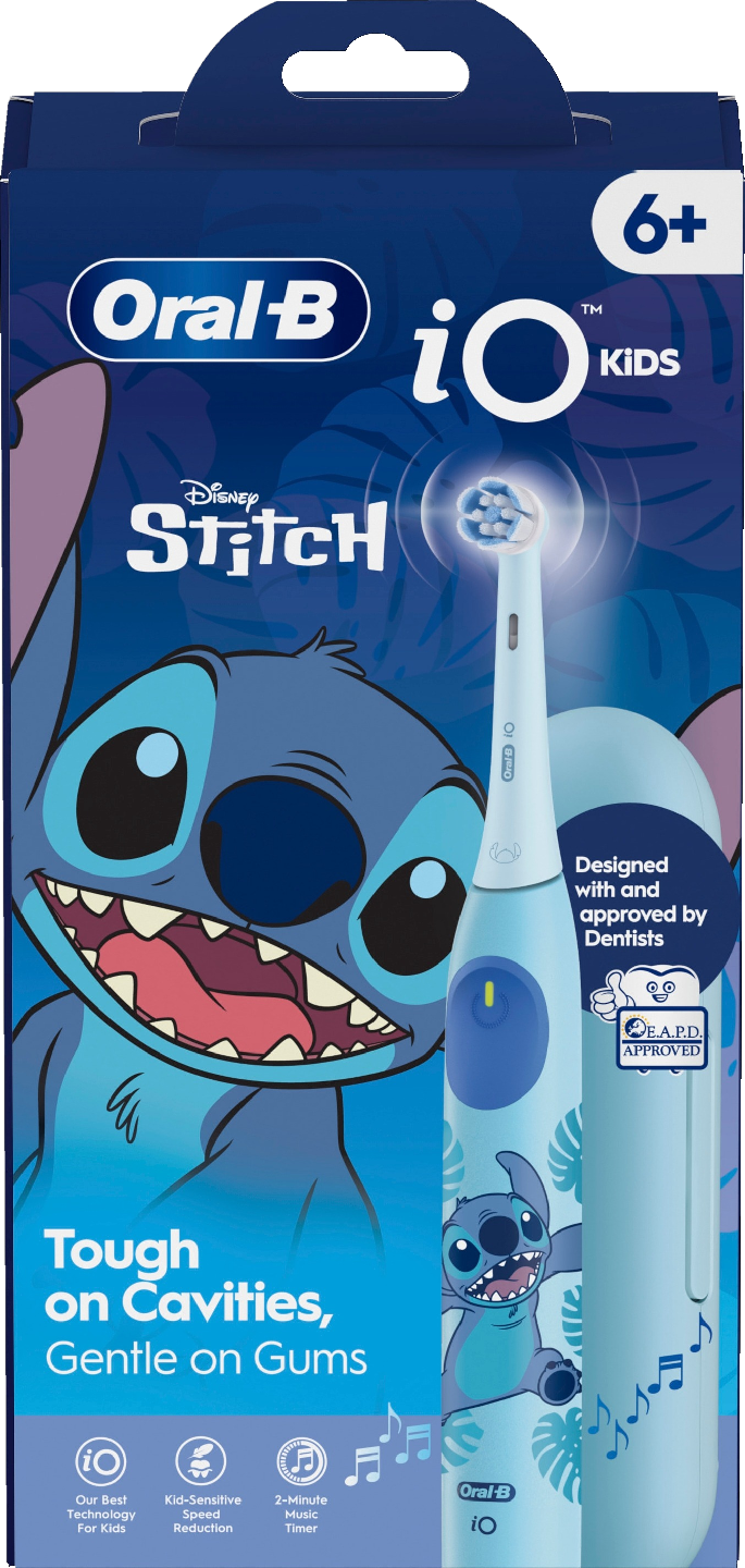 Oral-B iO2 Kids 6+ Stitch -sähköhammasharja + matkakotelo