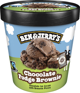 Ben&Jerry's jäätelö 465ml/408g chocolate fudge Brownie