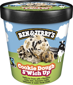 Ben & Jerry's jäätelö 465ml/404g Cookie Dough S'Wich Up