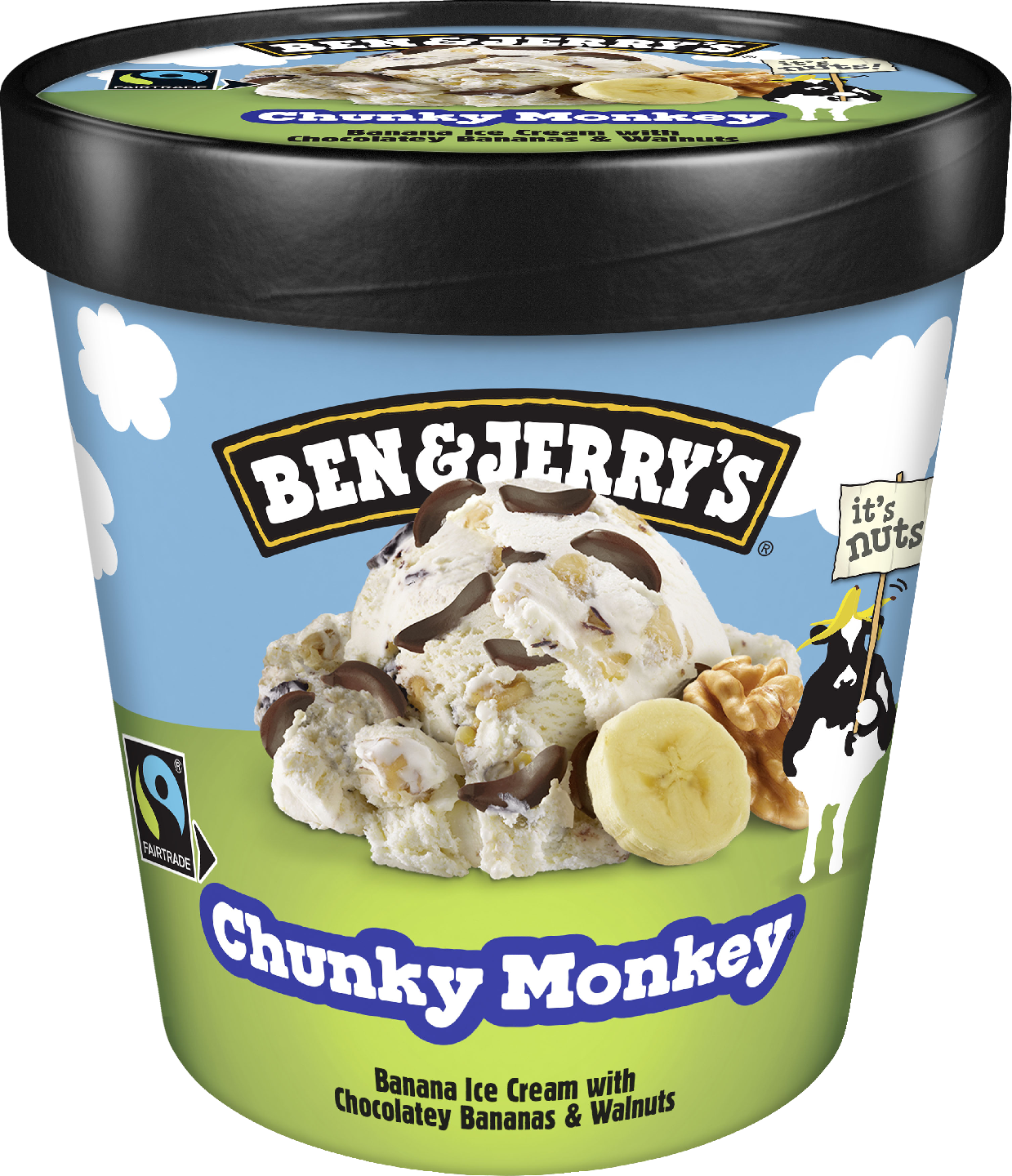 Ben & Jerry's Chunky Monkey Jäätelö 465 ml