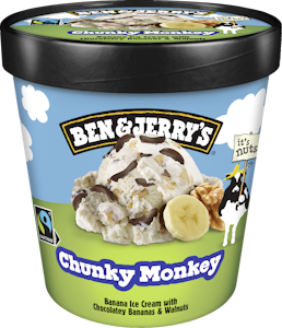 Ben & Jerry's Chunky Monkey Jäätelö 465 ml