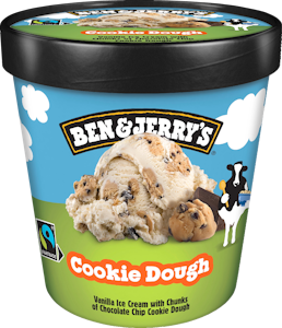 Ben&Jerry's jäätelö 465ml/406g cookie dough