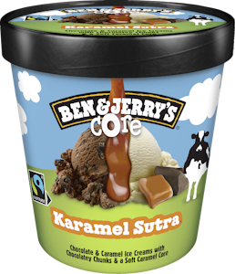 Ben & Jerry's jäätelö 465ml  Karamel Sutra Core