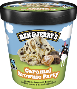 Ben & Jerry's jäätelö 465ml Caramel Brownie Party