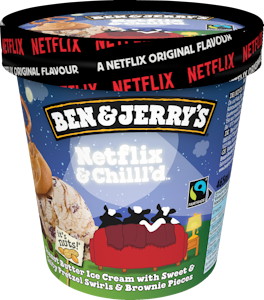 Ben&Jerry's jäätelö 465ml/405g Netflix&Chilll'd