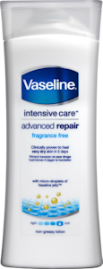 Vaseline kosteusvoide 400ml Advanced Repair hajusteeton