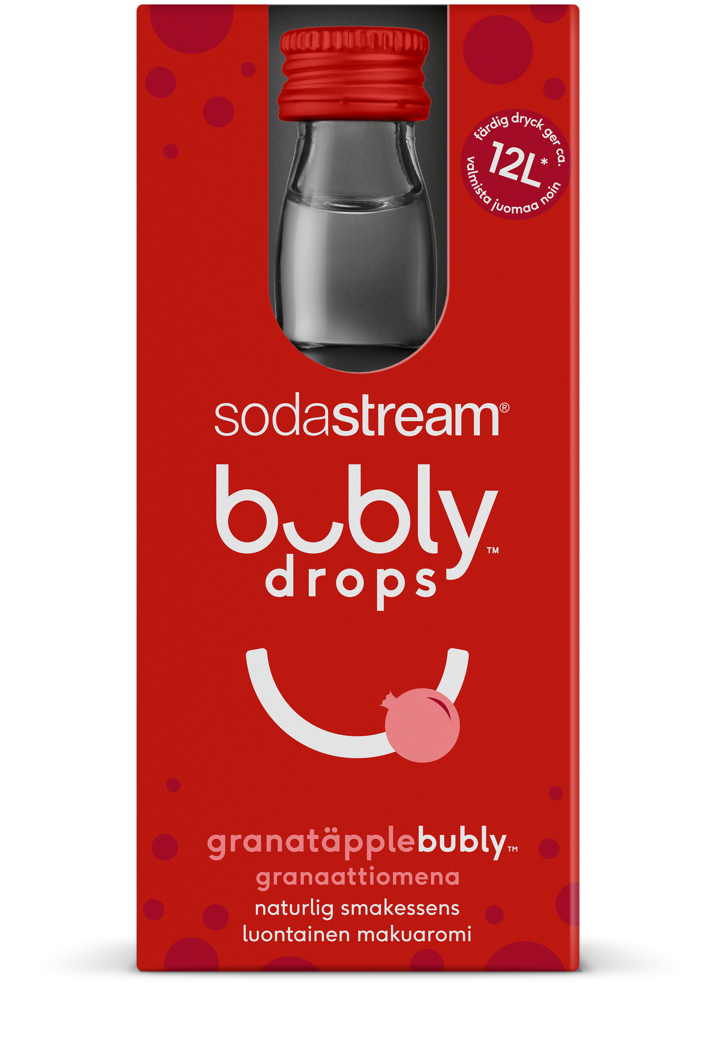 Sodastream Bubly granaattiomena-aromi 0,04l pl