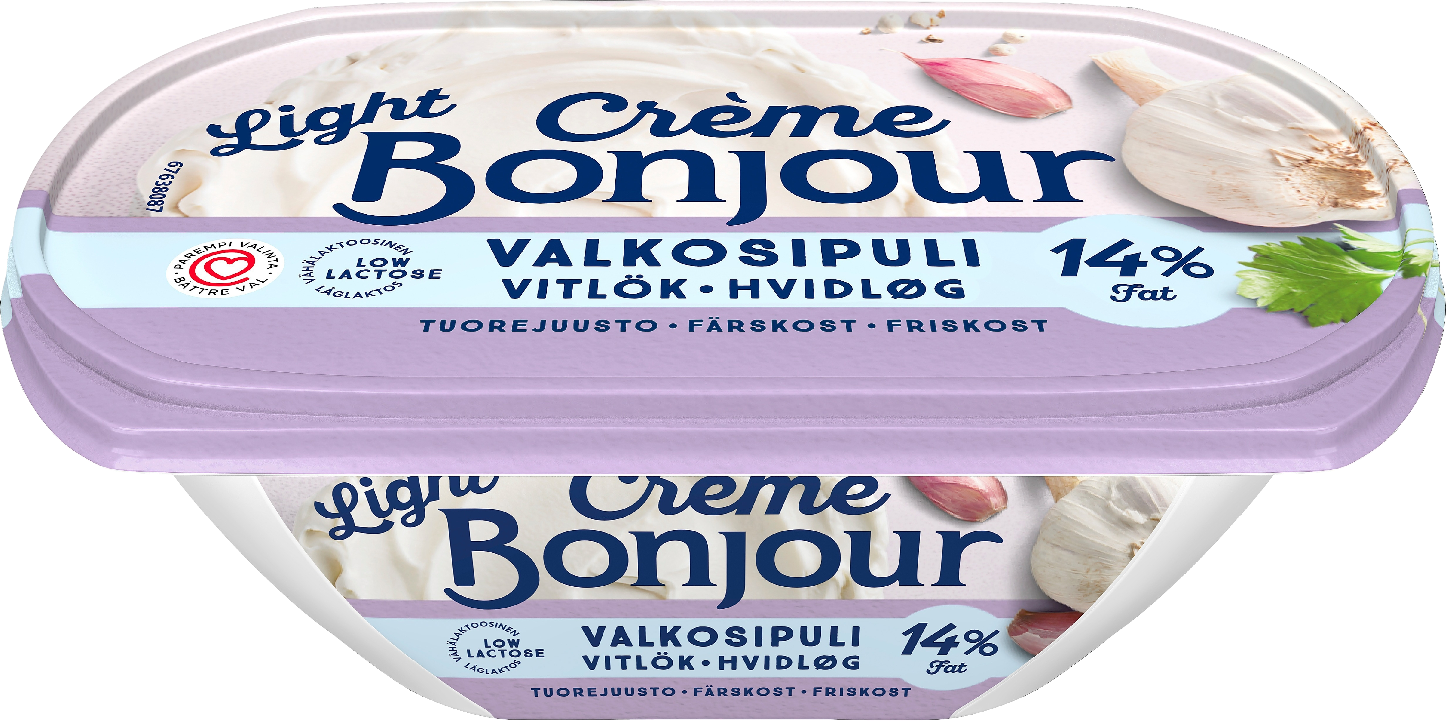 Creme Bonjour 200g valkosipuli kevyt