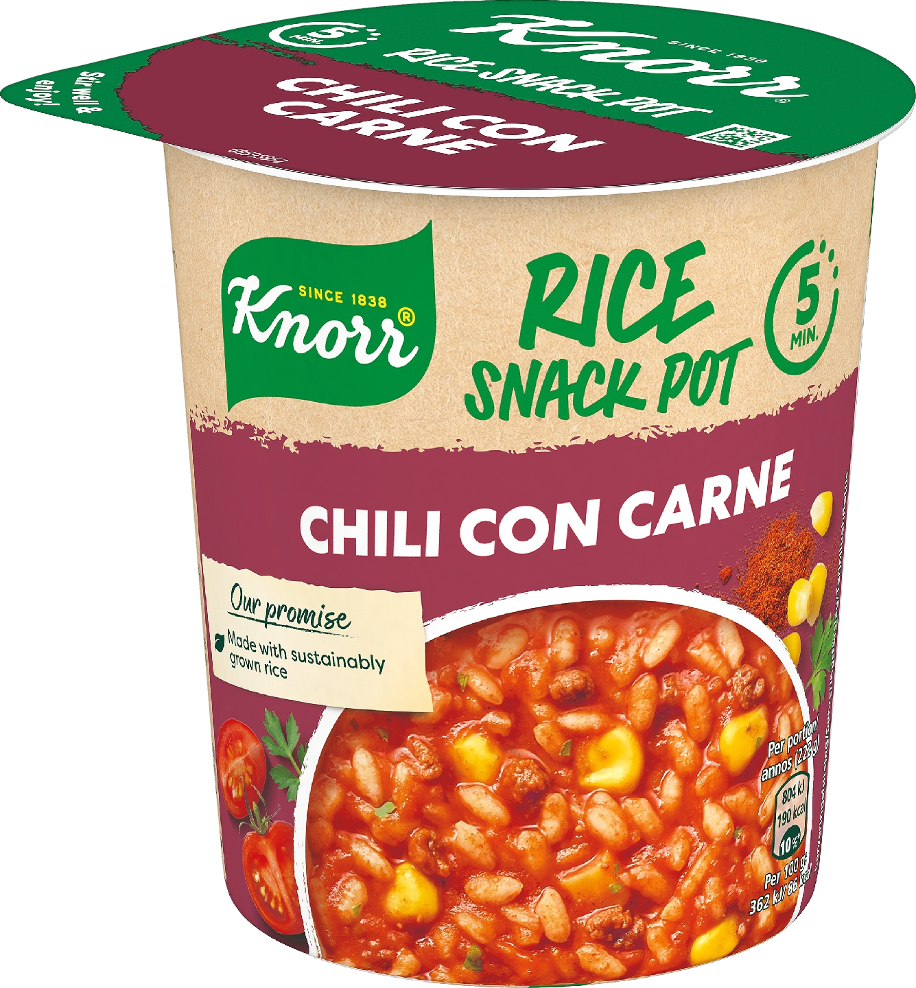 Knorr Snack pot Chili con carne 57 g