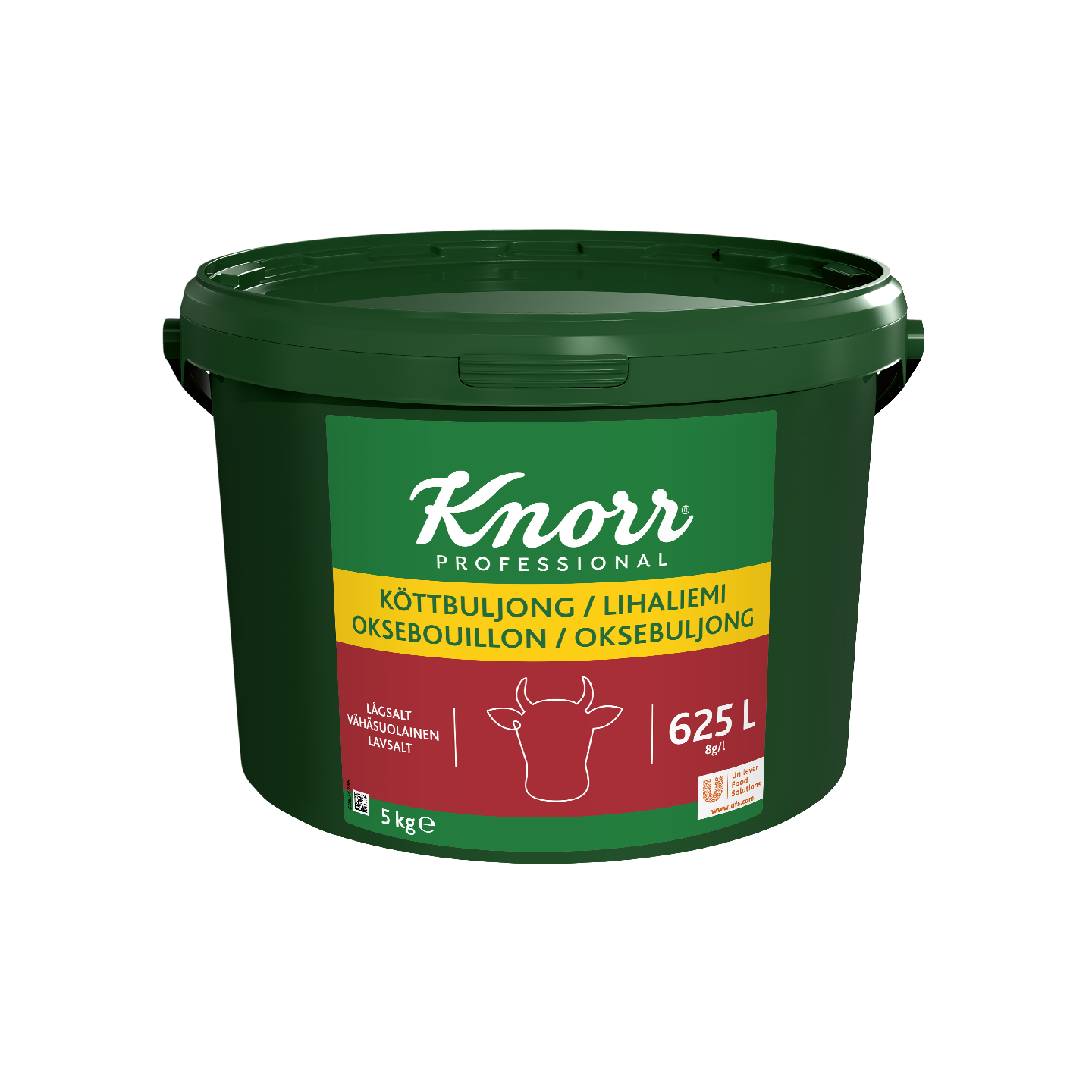 Knorr Lihaliemijauhe vähäsuolainen 5kg/625l