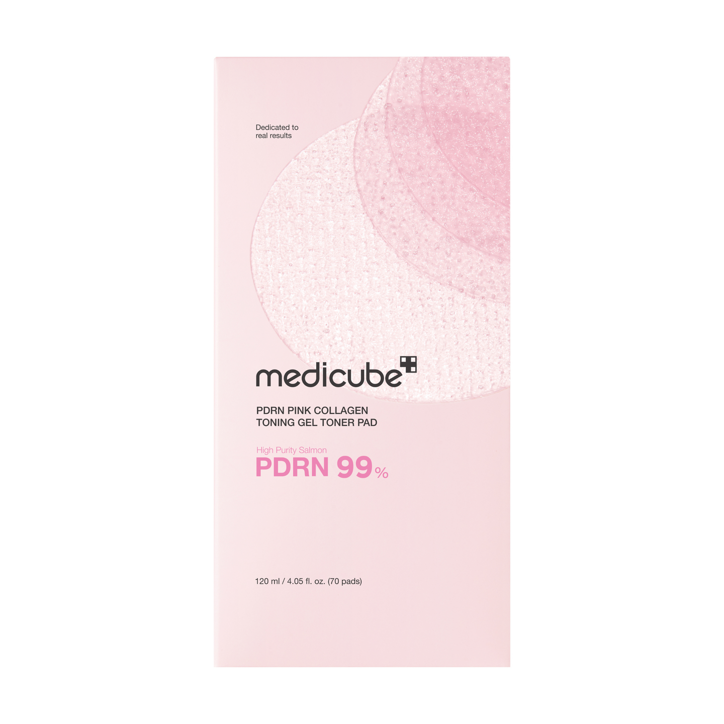 Medicube PDRN Pink Collagen Toning Gel kasvovesilaput 70kpl/120ml