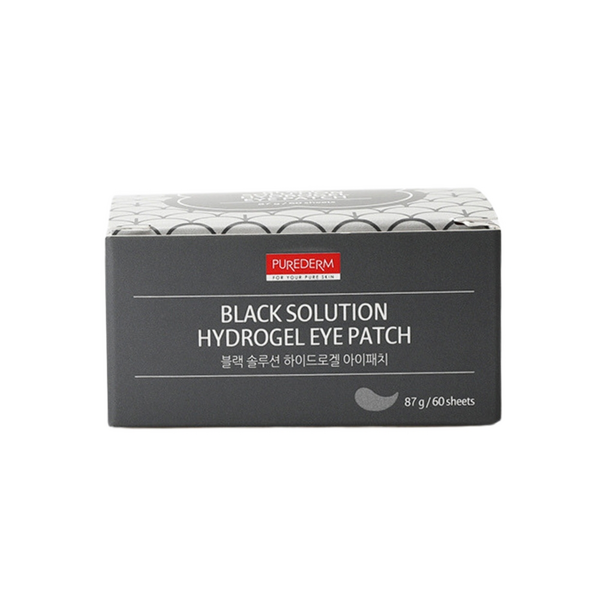 Purederm silmänalusnaamio 60kpl Black Solution Hydrogel Eye Patch